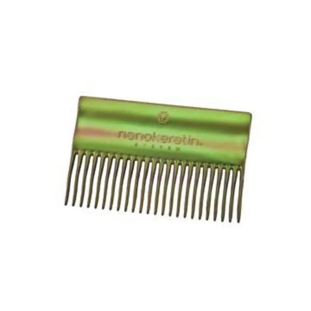 Alan Howard Nanokeratin Treatment System Comb Green New Sealed